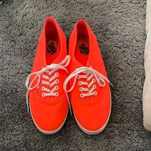 Orange Vans